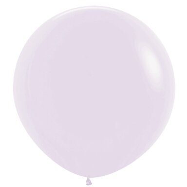 ''Pastel Matte Lilac'' spalvos balionas (90cm)