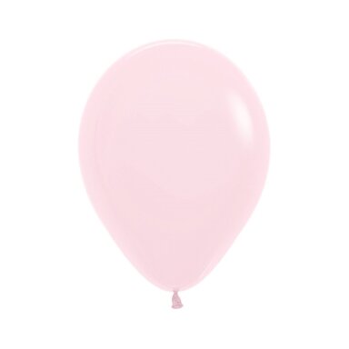 ''Pastel Matte Pink'' spalvos balionas (25cm)