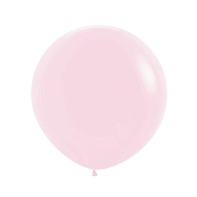 ''Pastel Matte Pink'' spalvos balionas (60cm)