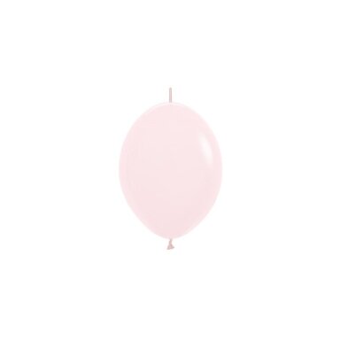 ''Pastel Matte Pink'' spalvos jungiantis balionas (15cm)