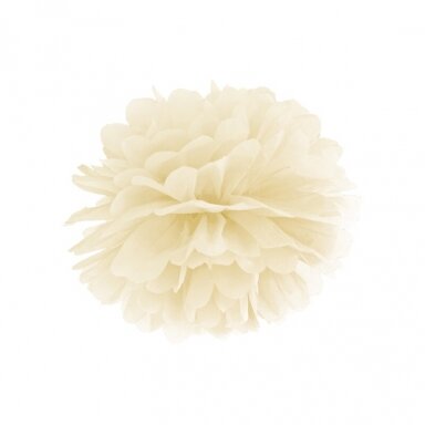 Pom-Poms kreminės spalvos (35cm)