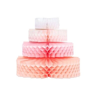 Popierinė dekoracija koriukas ''Tortas'' - 23cm