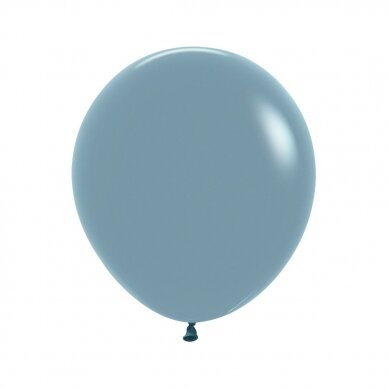 ''Pastel Dusk Blue'' spalvos balionas (45cm)