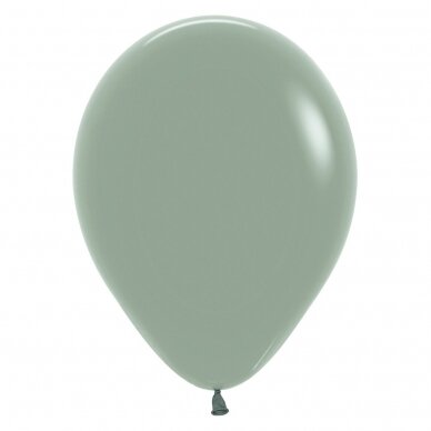 ''Pastel Dusk Laurel Green'' spalvos balionas (30cm) - 50vnt