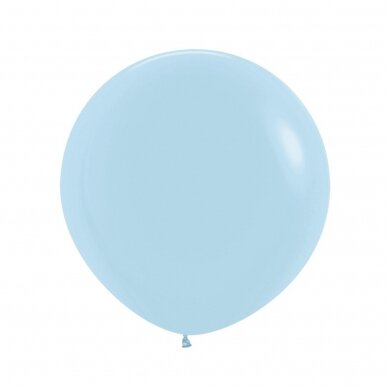''Pastel Matte Blue'' spalvos balionas (60cm) ''Pastel Matte Blue'' spalvos balionas (60cm)