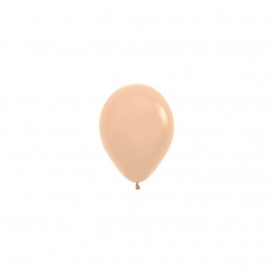 ''Pastel Matte Malibu Peach'' spalvos balionas (12cm) - 50vnt ''Pastel Matte Malibu Peach'' spalvos balionas (12cm) - 50vnt