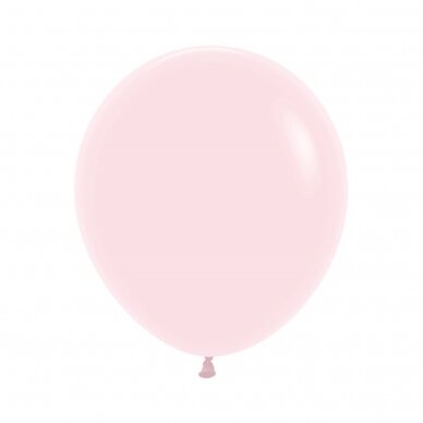 ''Pastel Matte Pink'' spalvos balionas (45cm) ''Pastel Matte Pink'' spalvos balionas (45cm)