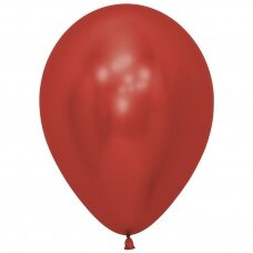 ''Reflex Red'' spalvos balionas (30cm)