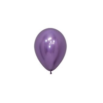 ''Reflex Violet'' spalvos balionas (12cm) - 50vnt