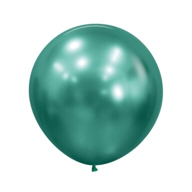 ''Reflex Aurora Green'' spalvos balionas (60cm)