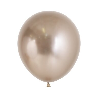 ''Reflex Champagne'' spalvos balionas (45cm)