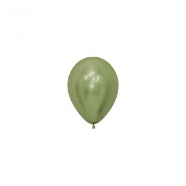 ''Reflex Lime Green'' spalvos balionas (12cm)