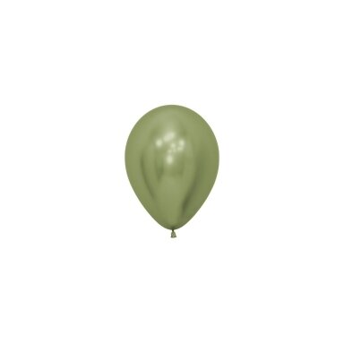''Reflex Lime Green'' spalvos balionas (12cm) - 50vnt