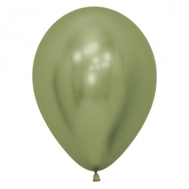 ''Reflex Lime Green'' spalvos balionas (30cm)