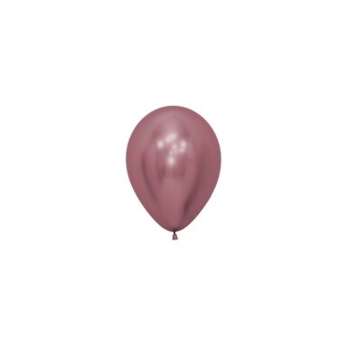 ''Reflex Pink'' spalvos balionas (12cm) - 50vnt