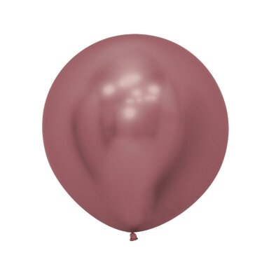 ''Reflex Pink'' spalvos balionas (60cm)