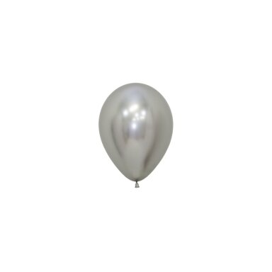 ''Reflex Silver'' spalvos balionas (12cm) - 50vnt