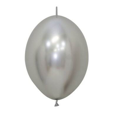 ''Reflex Silver'' spalvos jungiantis balionas (30cm)