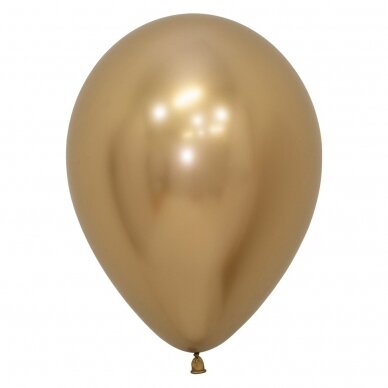 ''Reflex Gold'' spalvos balionas (30cm) ''Reflex Gold'' spalvos balionas (30cm)