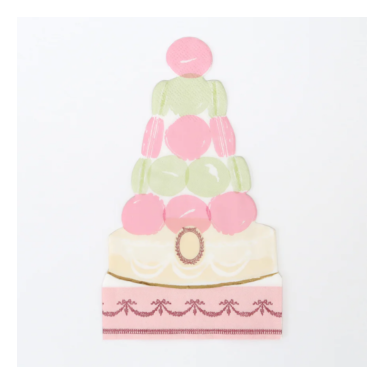 Servetėlės ''Macarons tortas''