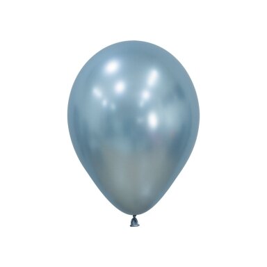 ''Silk Arctic Blue'' spalvos balionas (23cm) - 100vnt
