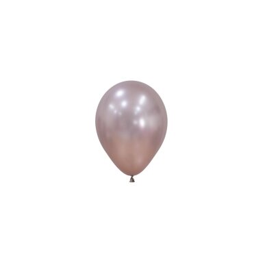 ''Silk Pink Blossom'' spalvos balionas (12cm) - 50vnt