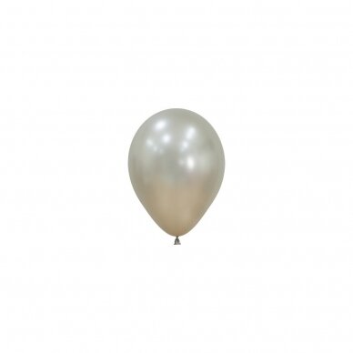 ''Silk Cream Pearl'' spalvos balionas (12cm) ''Silk Cream Pearl'' spalvos balionas (12cm)