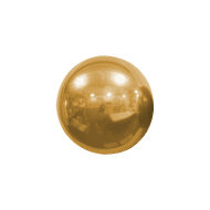Veidrodinis folinis balionas - bronza (18cm)