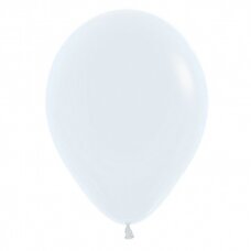 ''White'' spalvos balionas (30cm)
