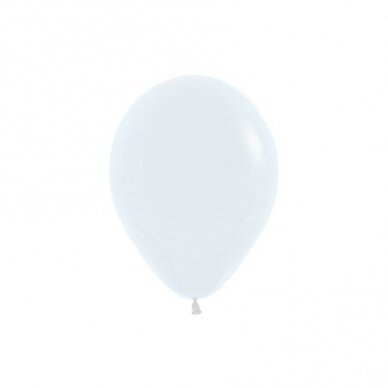 ''White'' spalvos balionas (25cm) - 100vnt