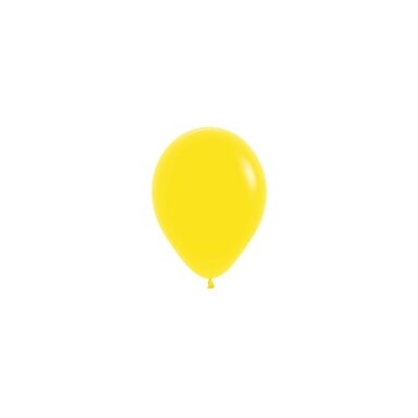 ''Yellow'' spalvos balionas (12cm) - 50vnt