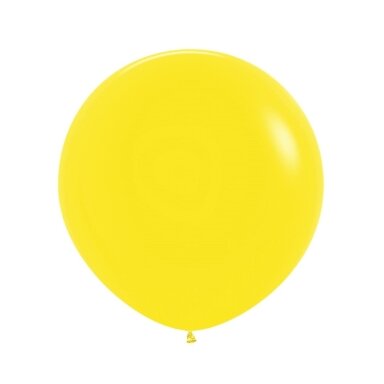 ''Yellow'' spalvos balionas (60cm)