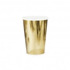 Aukso spalvos puodeliai 180ml