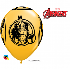 Balionas ''Avengers'' geltonai auksinis (28cm)