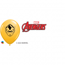 Balionas ''Avengers'' geltonai auksinis (12cm)