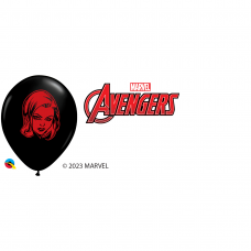Balionas ''Avengers'' juodas (12cm)