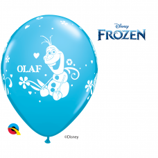 Balionas ''Frozen'' mėlynas (28cm)