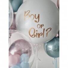 Balionas su heliu ''Boy or Girl?''