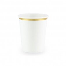 Baltos spalvos puodeliai