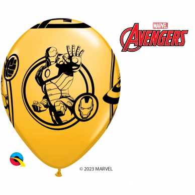 Balionas ''Avengers'' geltonai auksinis (28cm) 3