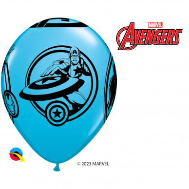 Balionas ''Avengers'' mėlynas (28cm)
