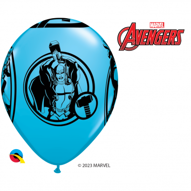 Balionas ''Avengers'' mėlynas (28cm) 2