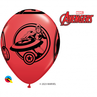 Balionas ''Avengers'' raudonas (28cm) 1