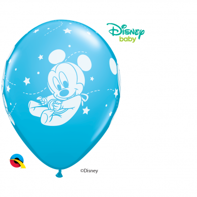 Balionas ''Baby Mickey'' mėlynas (28cm) 1