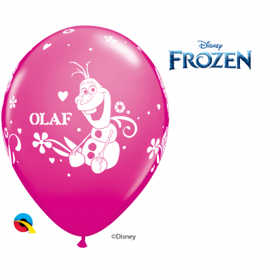 Balionas ''Frozen'' avietinis (28cm) 2