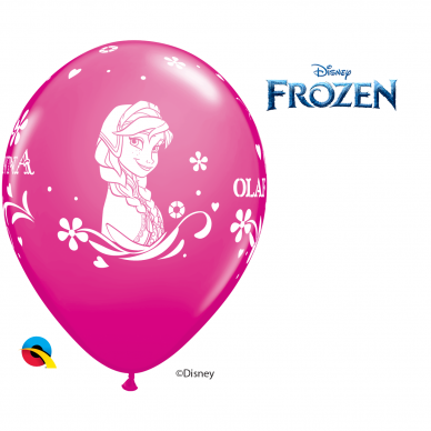Balionas ''Frozen'' avietinis (28cm) 3
