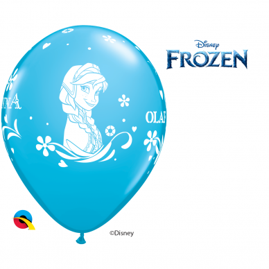 Balionas ''Frozen'' mėlynas (28cm) 3