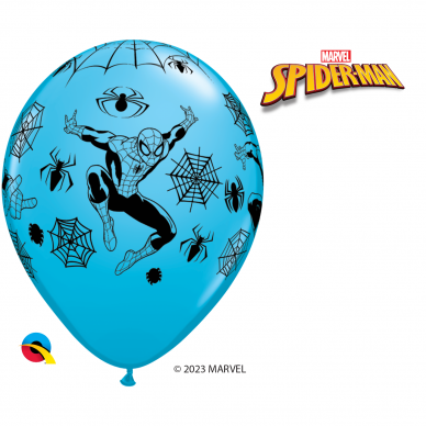 Balionas ''Spider-Man'' mėlynas (28cm)