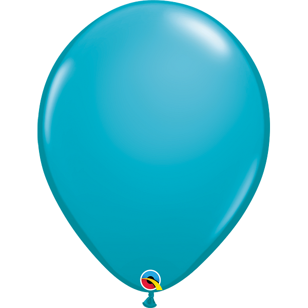 Balionas ''Tropical Teal'' spalvos (12cm) - 100vnt Balionas ''Tropical Teal'' spalvos (12cm) - 100vnt