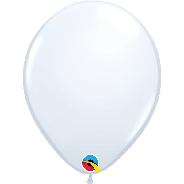 Balionas ''White'' spalvos (40cm)